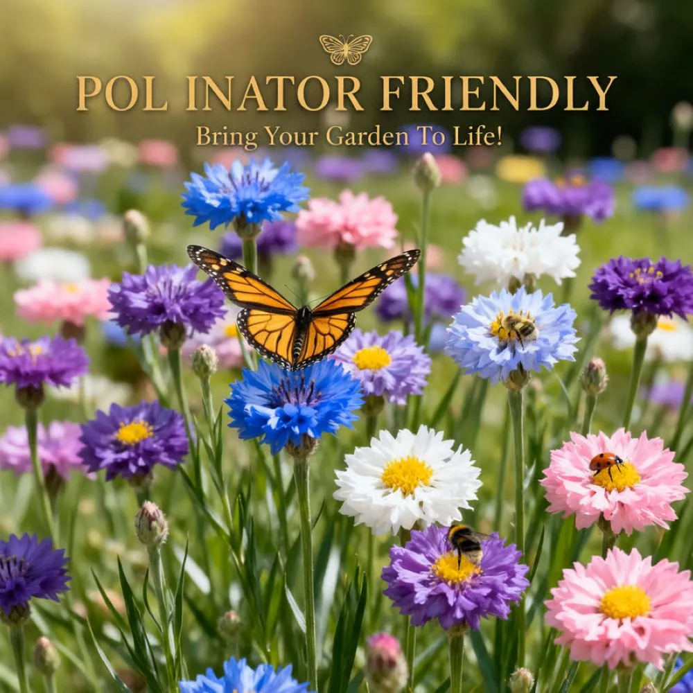 🔥Final 3 Hours 🌱Premium Cornflower Seeds🌸 Free fertilizer - Image 2
