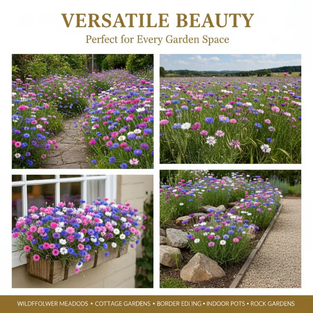 🔥Final 3 Hours 🌱Premium Cornflower Seeds🌸 Free fertilizer - Image 5