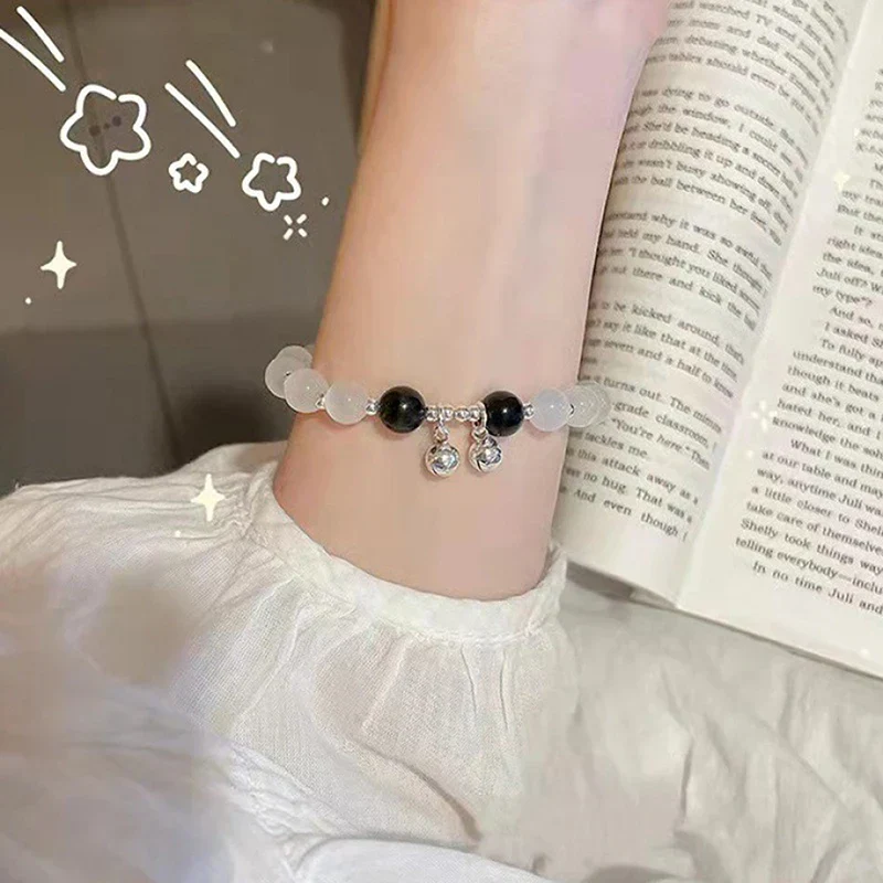 Simple Green Popcorn Beaded Crystal Bracelet for Women - Image 18